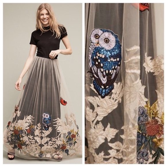 Anthropologie Dresses & Skirts - *SOLD*Anthropologie Varun Bahl Hidden Forest Skirt